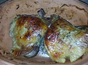 Putenoberkeule im Römertopf - Rezept