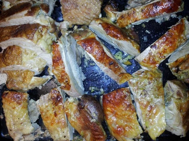 Putenoberkeule im Römertopf - Rezept - Bild Nr. 2