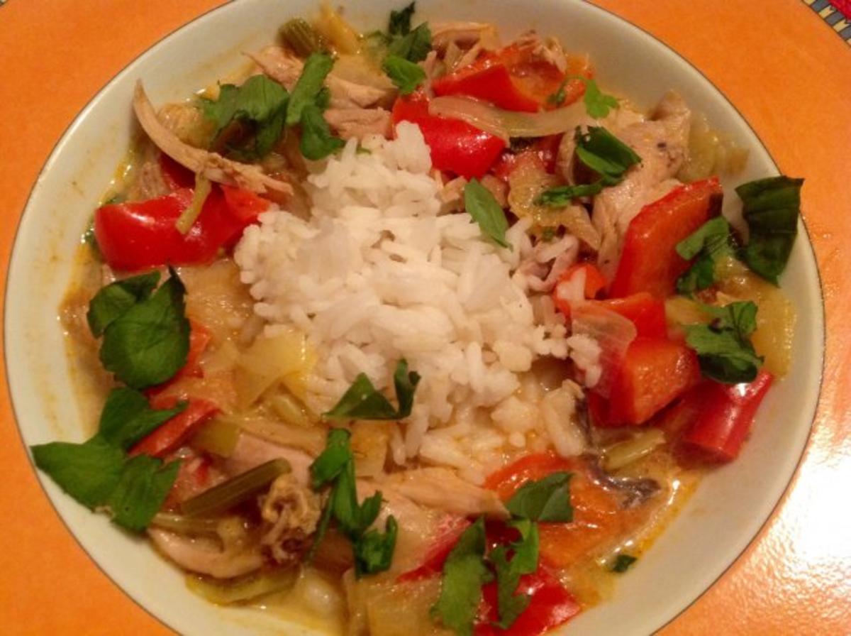 Asiatisches Hähnchen Curry - Rezept - Bild Nr. 3