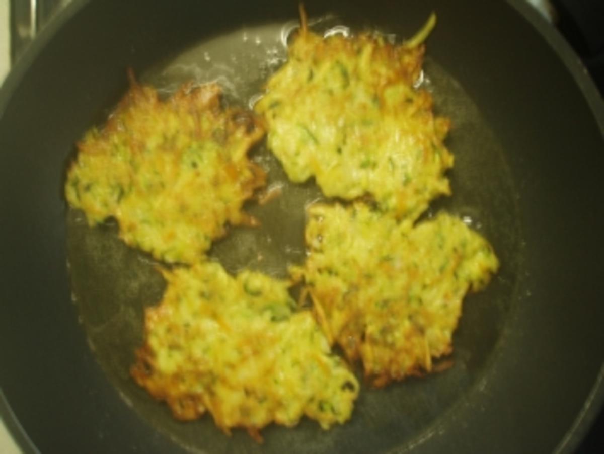 Kartoffelpuffer mit Zucchini - Rezept von knoferl