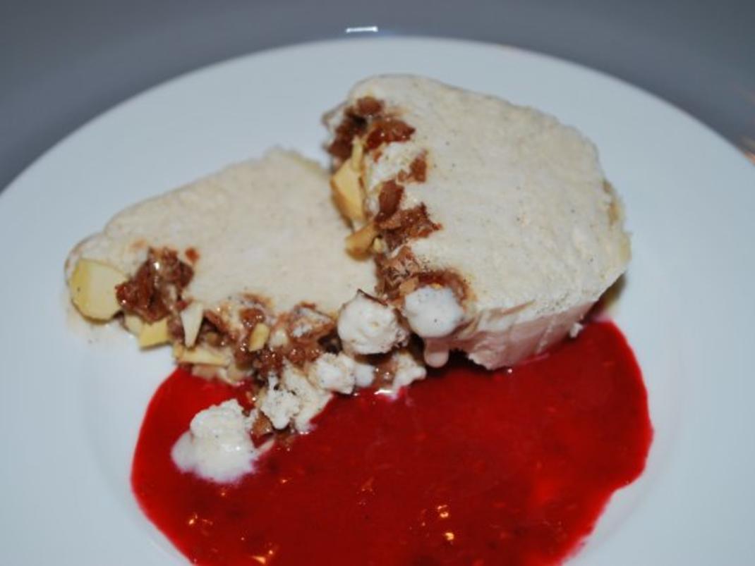 Zimtparfait mit gebrannten Mandeln - einfach - von Anni2000