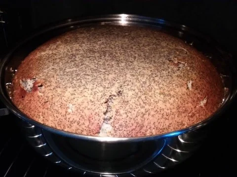 Rezept: Mohn-Käsekuchen ohne Boden Mohn-Käsekuchen ohne Boden - Rezept