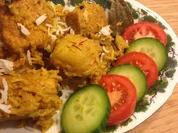 Hähnchen Biryani (Chicken Biryani) - Rezept