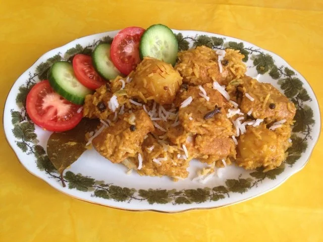 Hähnchen Biryani (Chicken Biryani) - Rezept - Bild Nr. 2