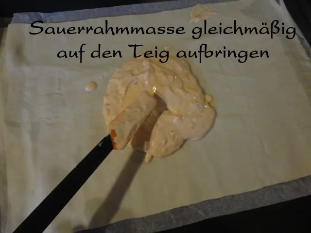 Rezept: Flammkuchen ganz in "rouge" Bild Nr. 10 Flammkuchen ganz in "rouge" - Rezept - Bild Nr. 10