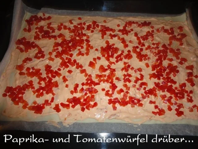 Rezept: Flammkuchen ganz in "rouge" Bild Nr. 11 Flammkuchen ganz in "rouge" - Rezept - Bild Nr. 11