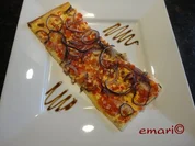 Flammkuchen ganz in "rouge" - Rezept
