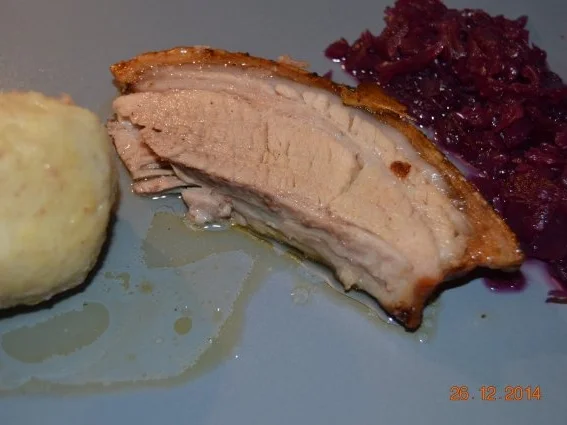"sprængt flæsk" Flæskesteg - dänischer Schweinebraten - Rezept - Bild Nr. 2