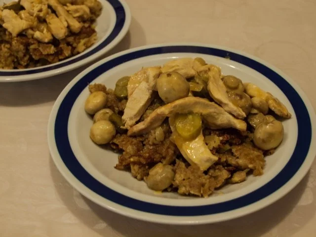 Nussrösti mit PilzRahm - Geschnetzeltem - Rezept