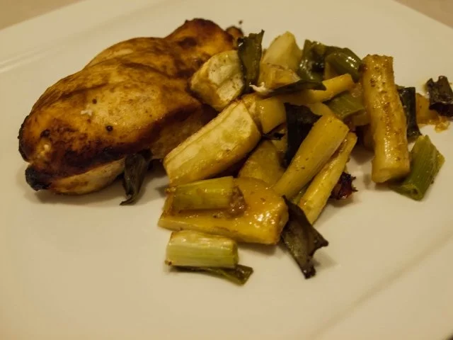 Hähnchenbrustfilet auf Pastinaken-Gemüse - Rezept - Bild Nr. 2