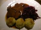 Zarte Rehkeule in Rotweinsoße (Ohne Einlegen) - Rezept