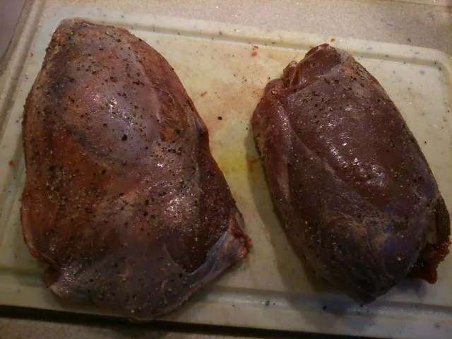 Zarte Rehkeule in Rotweinsoße (Ohne Einlegen) - Rezept - Bild Nr. 6