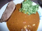 1. Weihnachtstag : Rinderbraten - Kartoffel - Grünkohlstampf - Rezept