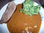 1. Weihnachtstag : Rinderbraten - Kartoffel - Grünkohlstampf - Rezept