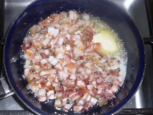 "Serviettenknödel" mit Rippenspeck à la "Oórndrasch"................. (Rzpt. um 1978) - Rezept - Bild Nr. 6