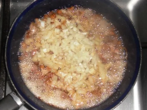 "Serviettenknödel" mit Rippenspeck à la "Oórndrasch"................. (Rzpt. um 1978) - Rezept - Bild Nr. 7