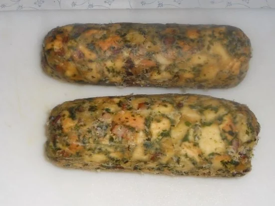 "Serviettenknödel" mit Rippenspeck à la "Oórndrasch"................. (Rzpt. um 1978) - Rezept - Bild Nr. 17