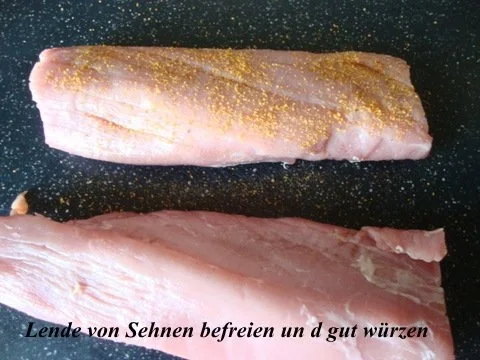 Rezept: pikanter "Königskuchen" in Portwein-Sahnesößchen Bild Nr. 3 pikanter "Königskuchen" in Portwein-Sahnesößchen - Rezept - Bild Nr. 3