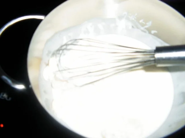 Rezept: Knusprige Apfelringe mit Marzipansahne Bild Nr. 6 Knusprige Apfelringe mit Marzipansahne - Rezept - Bild Nr. 6