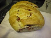 Brot: Weißbrot mit gekochtem Schinken - Rezept