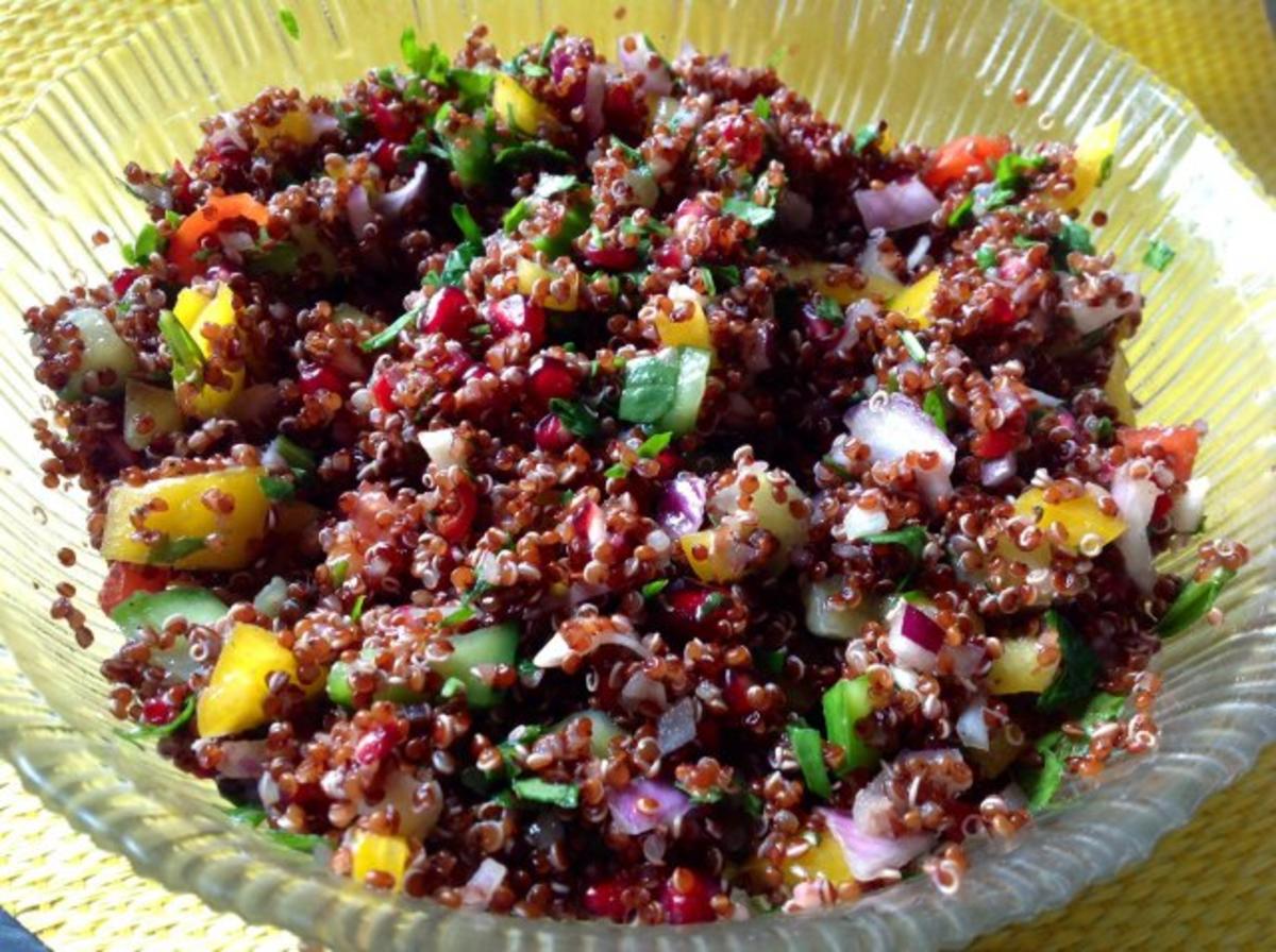 Roter Quinoa Salat - Rezept - Bild Nr. 2
