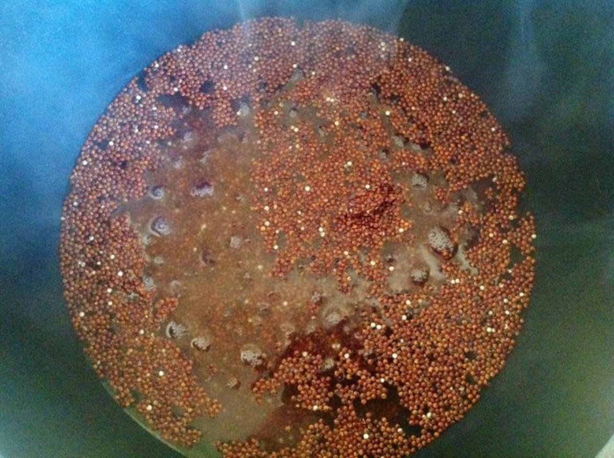 Roter Quinoa Salat - Rezept - Bild Nr. 7