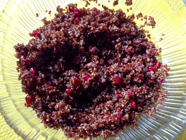 Roter Quinoa Salat - Rezept - Bild Nr. 10
