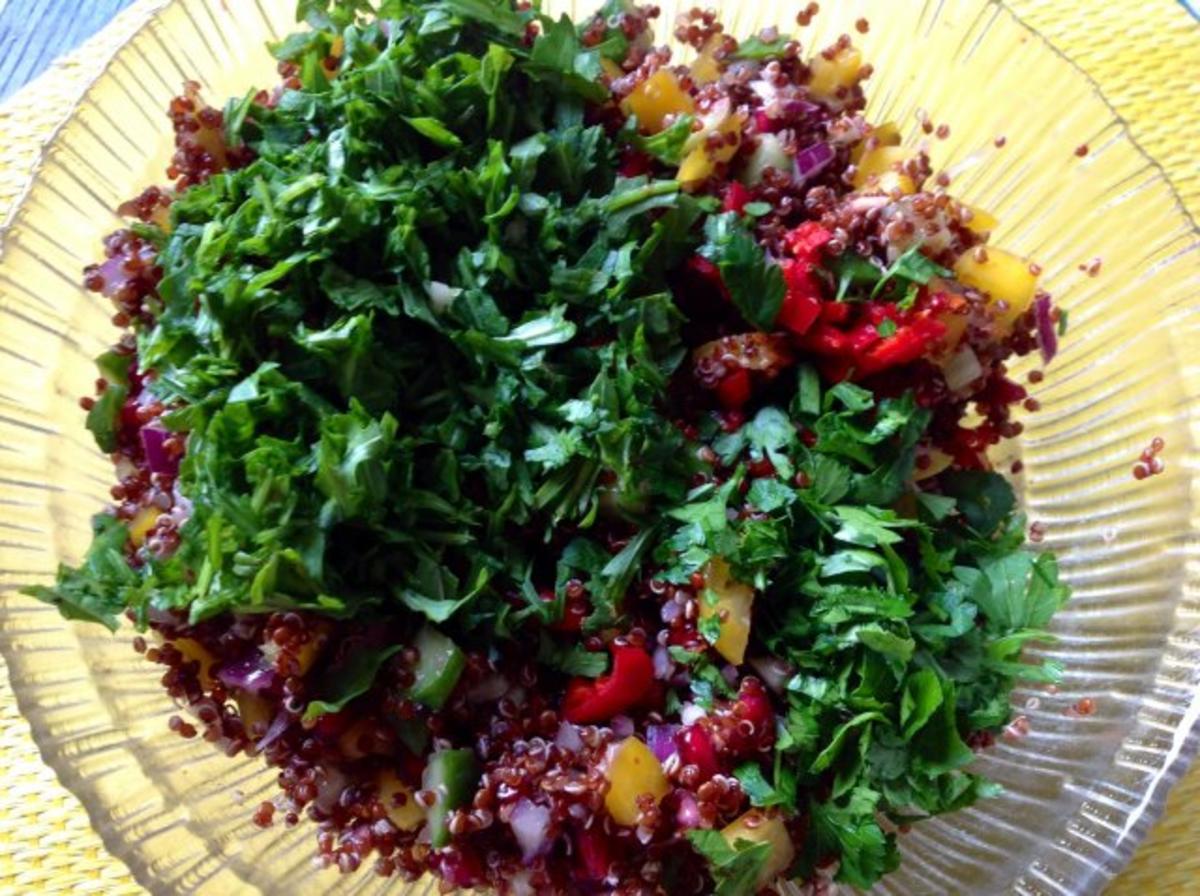 Roter Quinoa Salat - Rezept - Bild Nr. 13