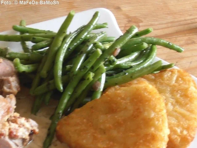 Mediterranes Bohnengemüse - Rezept