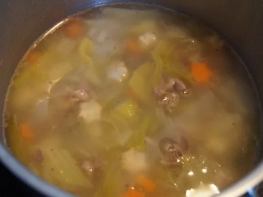 Rezept: Gänsekleinsuppe Bild Nr. 10 Gänsekleinsuppe - Rezept - Bild Nr. 10