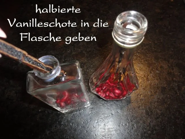 Rezept: Granatapfel - Vanille - Aperol Likör Bild Nr. 5 Granatapfel - Vanille - Aperol Likör - Rezept - Bild Nr. 5