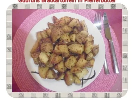Kartoffeln: Bratkartoffeln in Pfefferbutter - Rezept - Bild Nr. 7