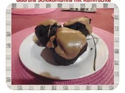 Muffins: Schoko-Muffins mit Rum-Beeren - Rezept