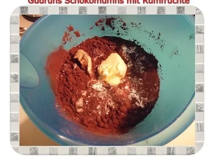 Muffins: Schoko-Muffins mit Rum-Beeren - Rezept - Bild Nr. 8