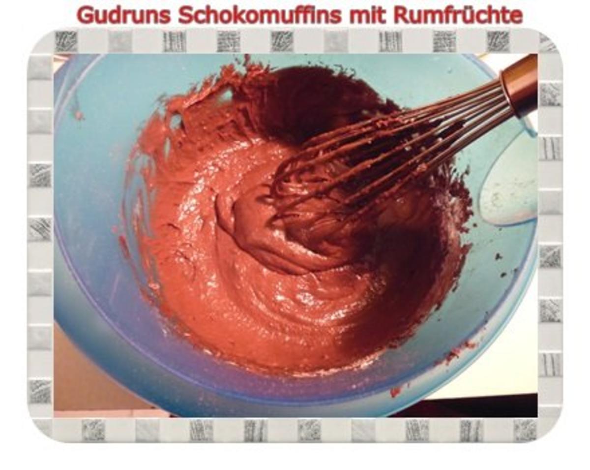 Muffins: Schoko-Muffins mit Rum-Beeren - Rezept - Bild Nr. 9