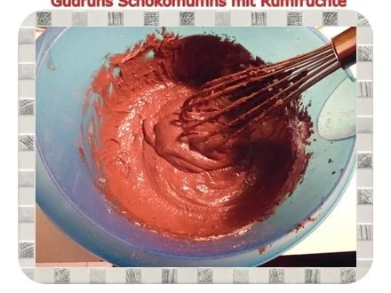 Muffins: Schoko-Muffins mit Rum-Beeren - Rezept - Bild Nr. 9