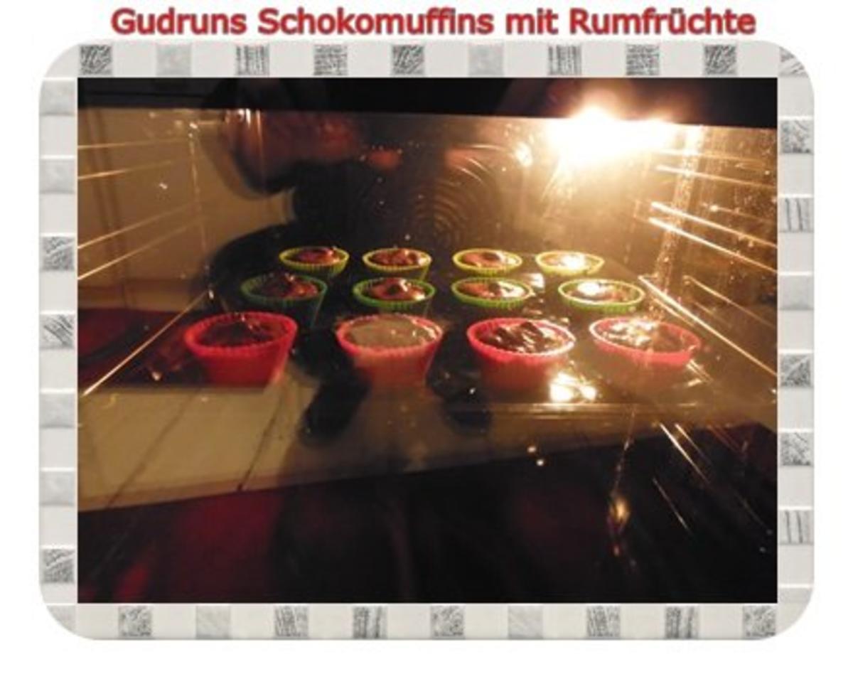 Muffins: Schoko-Muffins mit Rum-Beeren - Rezept - Bild Nr. 12