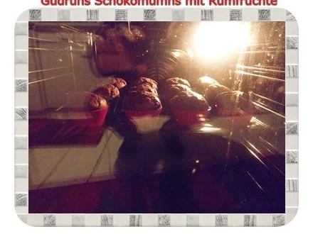 Muffins: Schoko-Muffins mit Rum-Beeren - Rezept - Bild Nr. 13