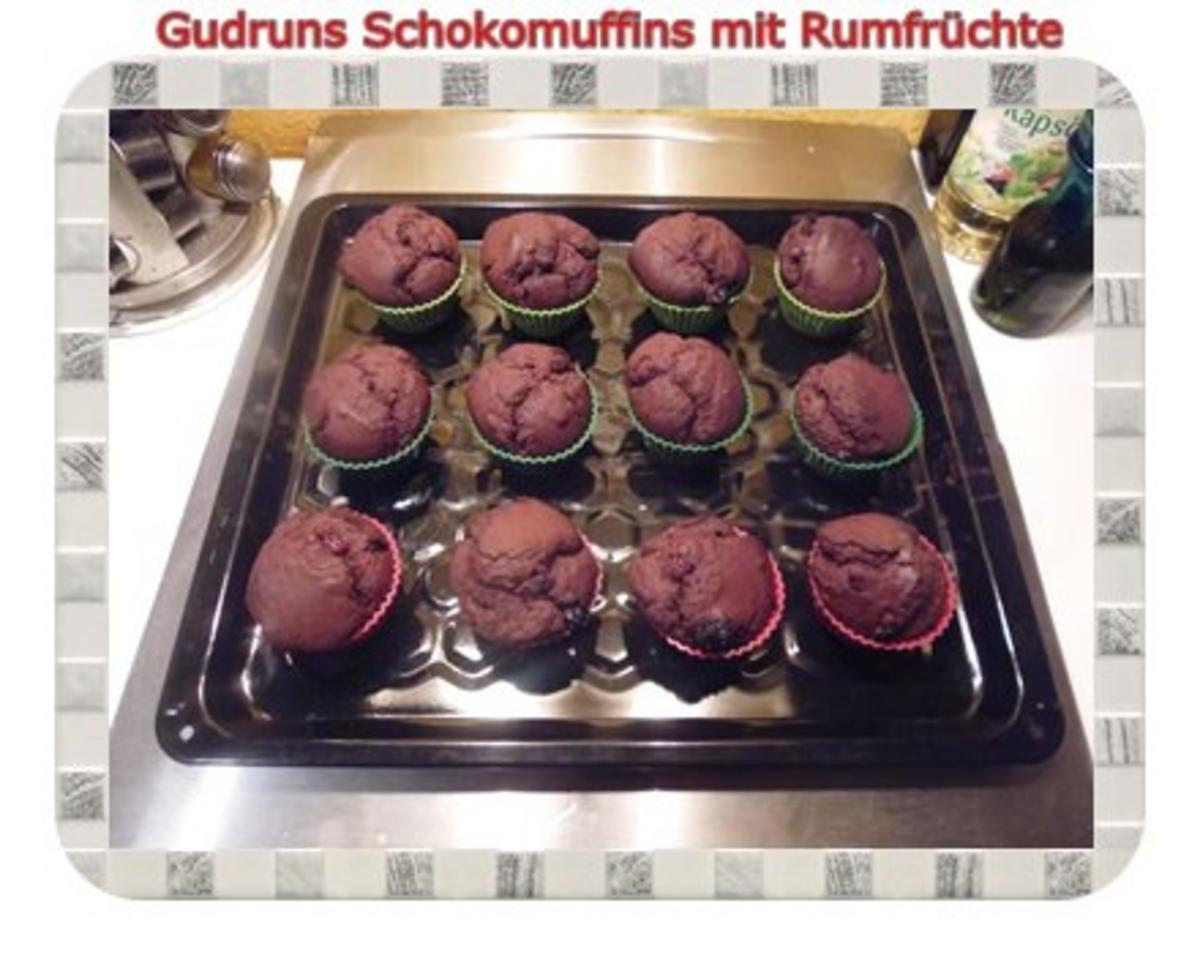 Muffins: Schoko-Muffins mit Rum-Beeren - Rezept - Bild Nr. 14