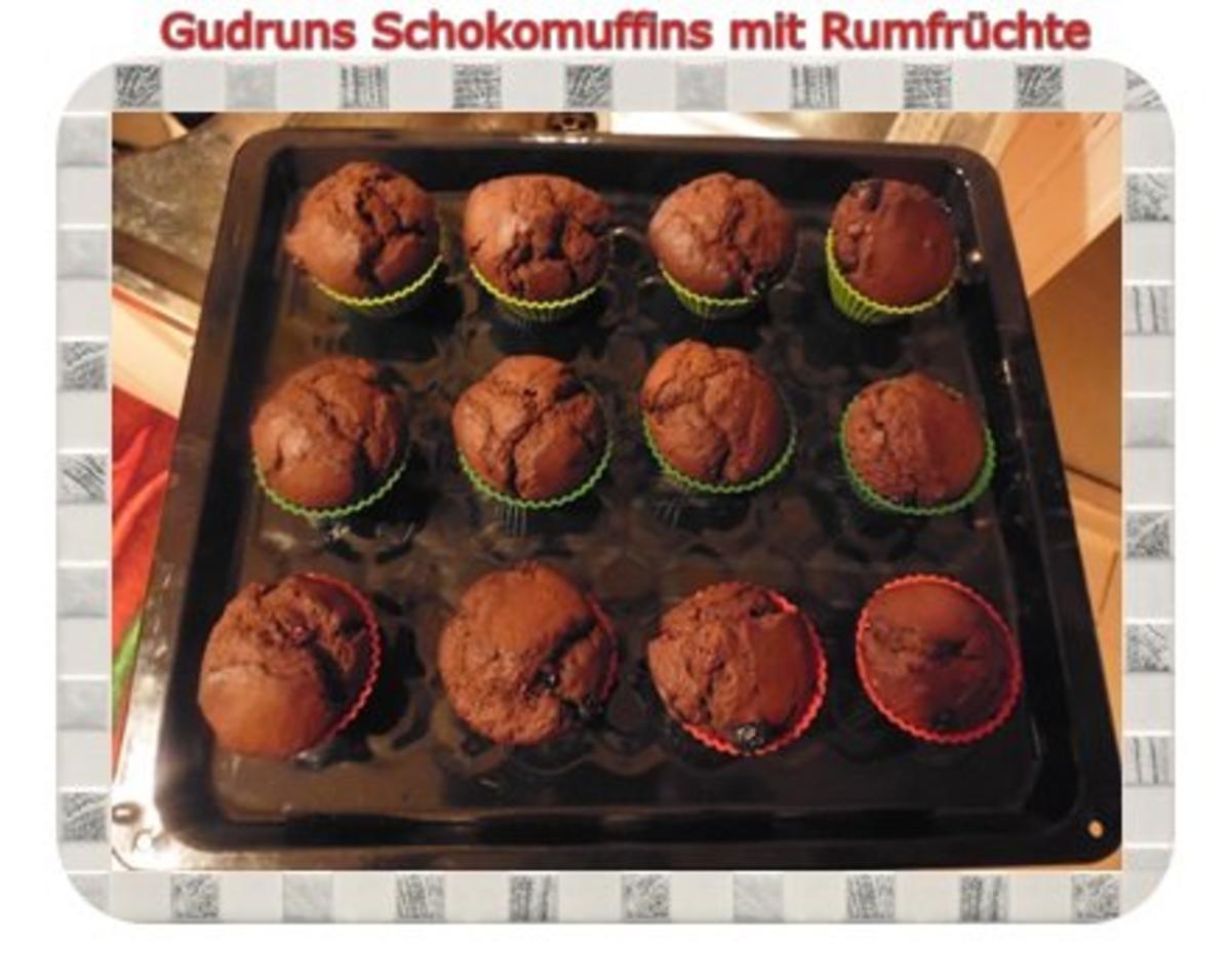 Muffins: Schoko-Muffins mit Rum-Beeren - Rezept - Bild Nr. 15