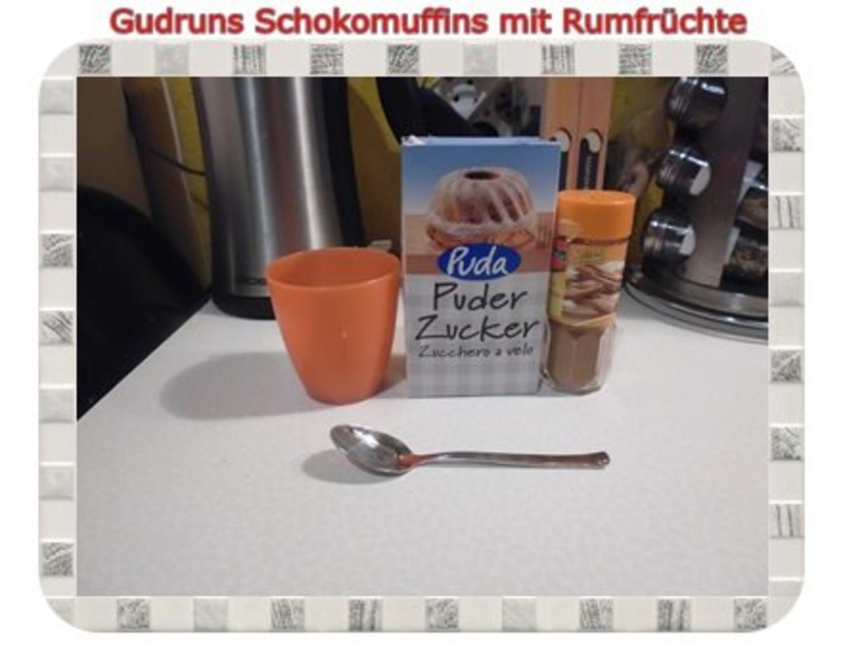 Muffins: Schoko-Muffins mit Rum-Beeren - Rezept - Bild Nr. 16