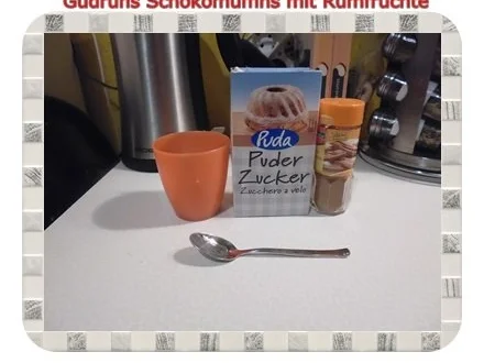 Muffins: Schoko-Muffins mit Rum-Beeren - Rezept - Bild Nr. 16