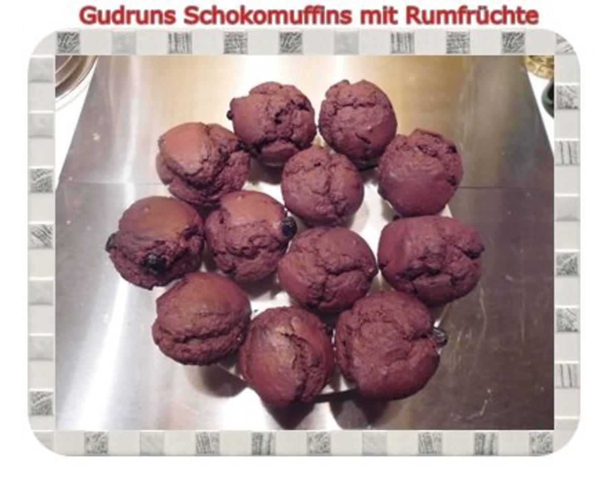 Muffins: Schoko-Muffins mit Rum-Beeren - Rezept - Bild Nr. 17