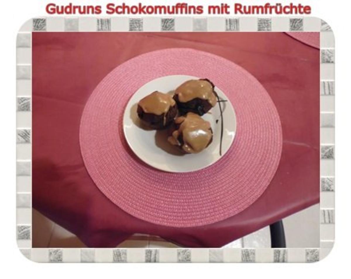 Muffins: Schoko-Muffins mit Rum-Beeren - Rezept - Bild Nr. 19