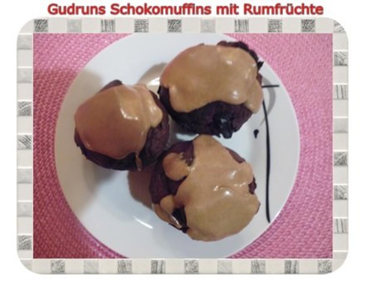 Muffins: Schoko-Muffins mit Rum-Beeren - Rezept - Bild Nr. 20