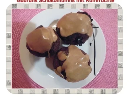 Muffins: Schoko-Muffins mit Rum-Beeren - Rezept - Bild Nr. 20