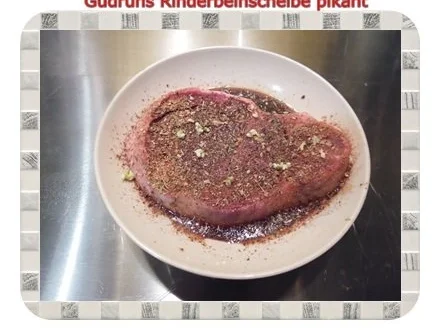 Fleisch: Rinderbeinscheibe pikant - Rezept - Bild Nr. 3
