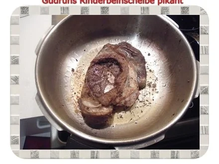 Fleisch: Rinderbeinscheibe pikant - Rezept - Bild Nr. 5