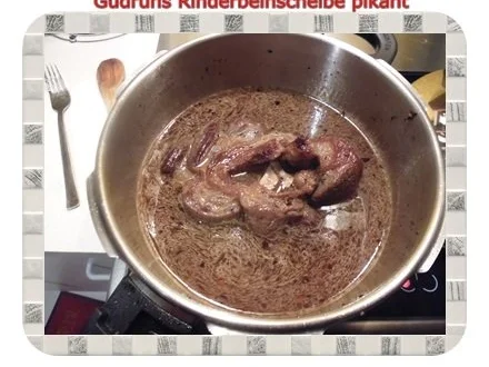 Fleisch: Rinderbeinscheibe pikant - Rezept - Bild Nr. 7