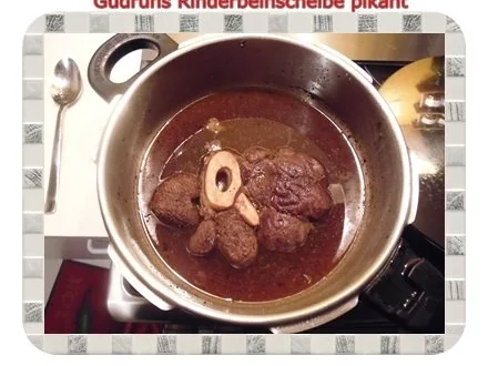 Fleisch: Rinderbeinscheibe pikant - Rezept - Bild Nr. 9